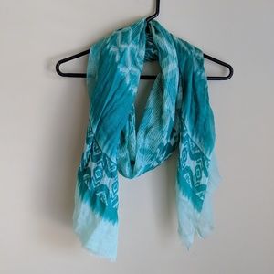 Lucky Brand | Teal wrap around scarf